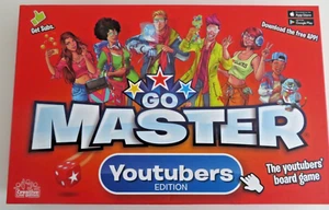 Go Master YouTubers Board Game by IDEAL New with Free Postage - Picture 1 of 7
