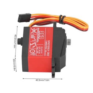 26KG Digital Dual Axis Servo High Continuous Rotation Motor Servo MU - Picture 1 of 22