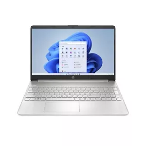 NEW HP Intel Core i3-1215U 12GB RAM 128GB SSD 15.6 inch Full HD Win 11 Silver - Picture 1 of 6
