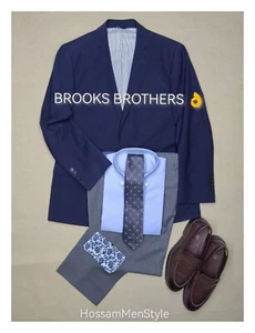 Brooks Brothers, Explorer Regent Fit Wolle, Sportmantel, Navy, Größe 42 S. - Bild 1 von 13