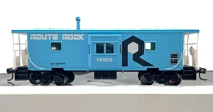 HO WALTHERS BAY WINDOW CABOOSE ROCK ISLAND ROUTE ROCK # 17180 - Picture 1 of 2