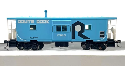 HO WALTHERS BAY WINDOW CABOOSE ROCK ISLAND ROUTE ROCK # 17180 - Image 1 of 2