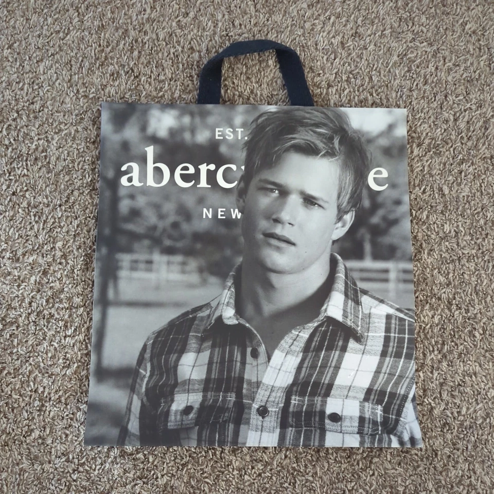 Bolso de compras vintage Abercrombie&Fitch Nueva York modelo 15,5x14 pulgadas Foto 1 de 4