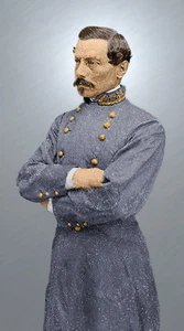 Konföderierter General Beauregard Farbtönungsfoto Bürgerkrieg 4228065727 - Bild 1 von 1