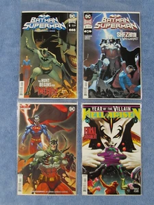 DC Batman Superman 1, 2, 3 Dceased Variant and Year of the Villain Hell Arisen 4 - Picture 1 of 6