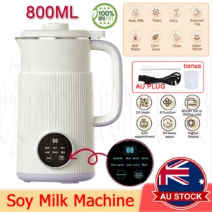 800ml Soy Milk Machine Juicer Automatic Heating Filter Soybean Milk Maker 2025 - Picture 1 of 12