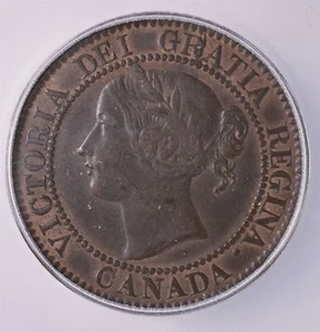 1859 Kanada One Cent - ICG ss30 - Bild 1 von 3