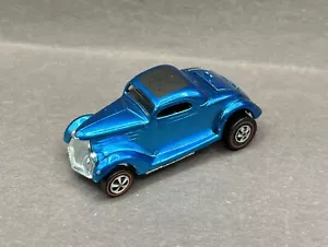Hot Wheels Redline Classic '36 Ford Coupe Windex Blue Clean Original Car! - Picture 1 of 8