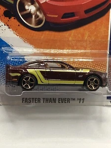 Hot Wheels Faster Than Ever '11 2010 Ford Mustang GT Metallic Red Box Shipped - Bild 1 von 10
