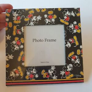 Walt Disney Mickey Mouse Small Square Photo Frame New Sealed