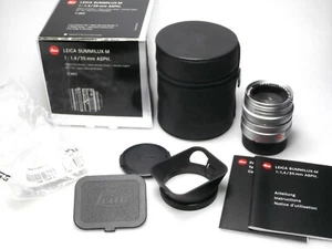 Leica Summilux-M 35 mm 1:1,4 ASPH. Silver 11883 COMO NUEVO / COMO NUEVO - Imagen 1 de 6
