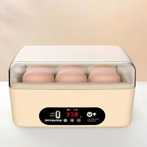 Mini Poultry Hatcher Temperature Control USB Rechargeable Poultry Brooder - Picture 1 of 13