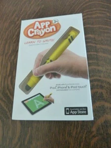 Dano App Crayon Stylus Iphone Ipad Touch Pencil Pen Yellow Drawing Kids New - Picture 1 of 2