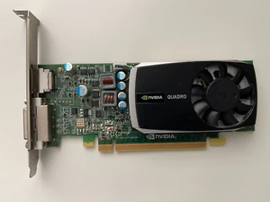 New Nvidia Quadro 600 GDDR3 1GB Video Graphics Card PCI-E Display Port DVI - Picture 1 of 3