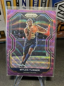 2020-21 Panini Prizm Purple Wave Myles Turner #240 - Foto 1 di 2