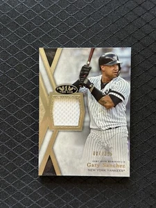 2020 Topps Tier One - Tier One Relics #T1R-GSA Gary Sanchez /395 (MEM) - Picture 1 of 2