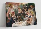 RENOIR, LUNCHEON OF THE BOATING PARTY -PREMIUM FRAMED CANVAS ART PICTURE PRINT