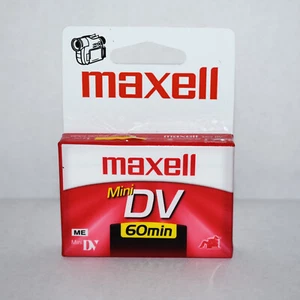 Maxell Mini DV Blank Digital Video Cassette 60 Minutes DVM60SE Sealed New - Picture 1 of 7