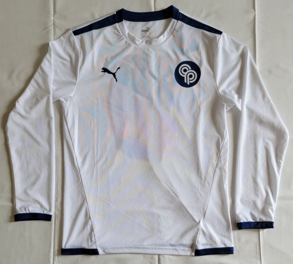 Mens Size Medium White Puma Christian Pulisic Soccer Jersey 658404-04