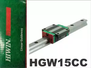 New Hiwin HGW15CCZAC Flange Block Linear Guides HGW15 Series up to 4000mm Long - Imagen 1 de 2