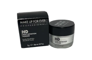 Make Up Forever HD Microfinish Face Powder Sealed 5g net wt .17oz - Picture 1 of 3