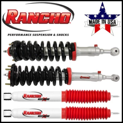 Kit de elevación amortiguadores y puntales niveladores Rancho QuickLift 2,25" para Tundra 2007-21 4x4 Foto 1 de 4