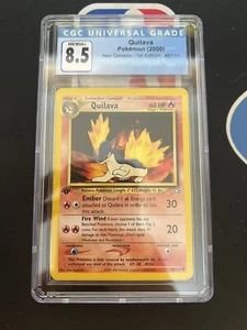 2000 POKEMON 1ST EDITION QUILAVA NEO GENESIS 46/111 CGC 8.5 - Picture 1 of 2