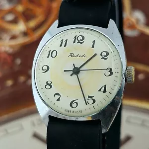 Orologio Vintage URSS RAKETA 2609.НА SOVIETICO Orologio da Polso 19 Gioielli - Foto 1 di 17