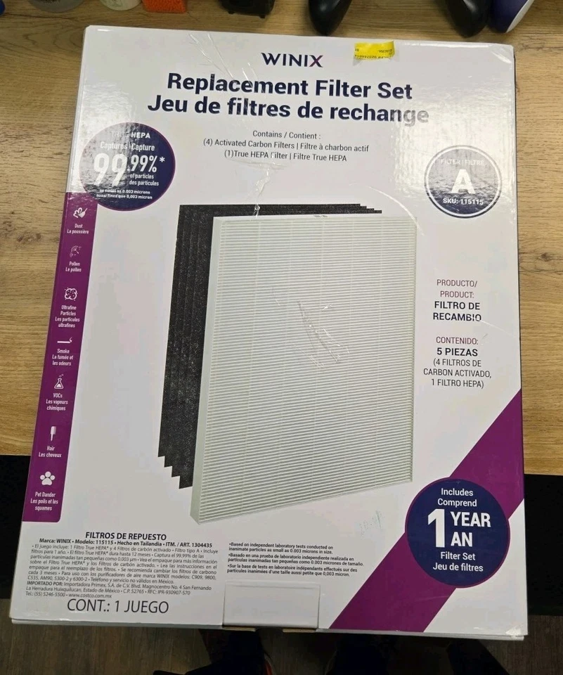 Filtro de repuesto Winix 115115 A Foto 1 de 1