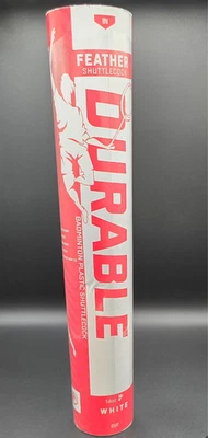 12-Упаковка нейлона бадминтон воланы птицы белый - новый - Изображение 1 из 4