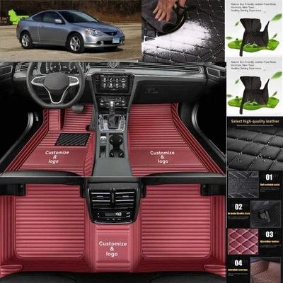 For Acura RSX Car Floor Mats Custom Luxury Waterproof Auto Liners Carpets Foto 1 de 4