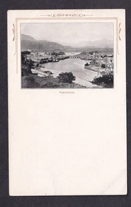 Wales Caernarvonshire Harlech PORTMADOC um 1900 ungeteilte Rückenvignette Postkarte - Bild 1 von 2
