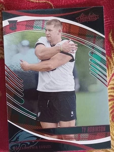 Ty Robinson 2025 Panini Absolute Holiday Flannel RC #191 Philadelphia Eagles - Picture 1 of 1
