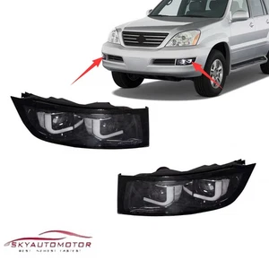 Conjunto de luces antiniebla LED diurnas izquierda derecha para Lexus GX470 2003-2009 - Imagen 1 de 8