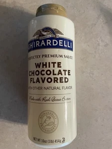 5 Bottles Ghirardelli White Chocolate Sauce Bottle 16 Oz each one lot - Picture 1 of 5