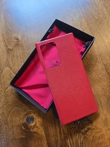 Noreve Note 20 Ultra 5G RED Leather Case - Zdjęcie 1 z 6