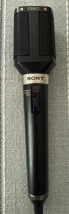 1992 Sony F-99 LT vintage one-point dynamic stereo microphone 90s mic - Picture 1 of 6