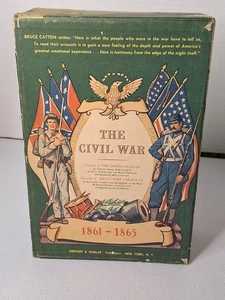 Der Bürgerkrieg Band 1 & 2: Eisenschiml & Newman Ilias. Box Set 1956 HC BÜCHER,G - Bild 1 von 21