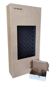 Boîtier acoustique Hide-Audio pour haut-parleurs muraux Melodika BLI5LCR M470L - Photo 1/12