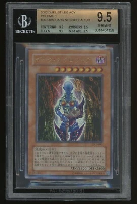 Yugioh 2002 Duelist Legacy Japanese Dark Necrofear DL3-097 ULTRA BGS 9.5 GEM - Image 1 of 2