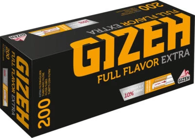 Gizeh Full Flavor Extra 200 Long Filter Filter tubes extra Papier Filterhülsen - Bild 1 von 2