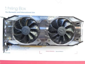 EVGA NVIDIA GeForce RTX 2080 Ti 11GB GDDR6 (11G-P4-2382-KR) - for parts - Photo 1/2