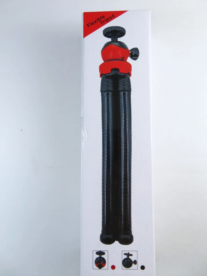 Nuevo trípode flexible pulpo para teléfono celular o cámara montaje en bola 12 pulgadas Foto 1 de 4