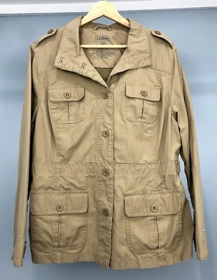 L.L. Abrigo utilitario Bean Jacket para hombre marrón/bronceado - grande Foto 1 de 4