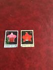 @JERSEY 1984 USED SET OF 2 STAMPS S G 350-1 CHRISTMAS.LOWER PRICE J3+1