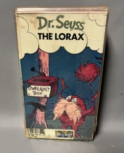 The Lorax 1972 Animated CBS Dr Seuss Cartoon VHS Video Tape 1989 Release - Picture 1 of 18