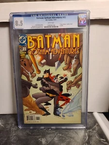 DC Comics BATMAN: GOTHAM ADVENTURES # 43 CGC 8.5 ! 2001 W/ HARLEY QUINN joker - Picture 1 of 3