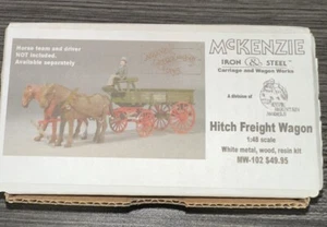 Kit escala O hierro y acero McKenzie MW-102 enganche vagón de carga ¡NUEVO EN CAJA! - Imagen 1 de 3