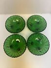 Anchor Hocking Forest Green Burple Berry Serving Bowls Set Of 4