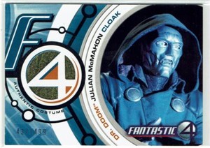 Fantastic 4 Upper Deck 2005 DD004 Dr. Doom Julian McMahon Cloak #437/499
